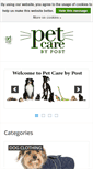 Mobile Screenshot of petcarebypost.com
